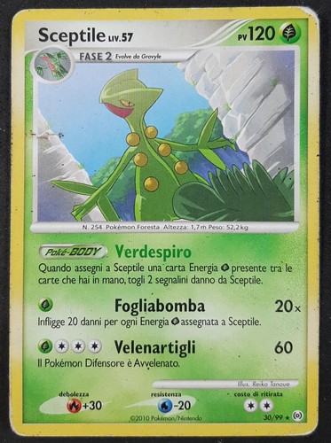Sceptile liv rara - sceptile, in