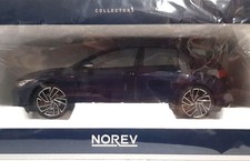 Norev 188594, VW Golf VIII GTI, 2021, blu scuro metallizzato, 1/18, NUOVO & IMBALLO ORIGINALE