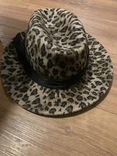 Cappello fedora leopardo delle