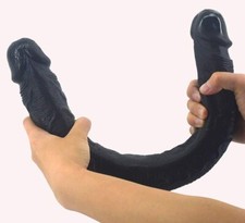 Doppio Dildo anale vaginale sex toy grosso e lungo intimo sexy Hot Fetish Porno