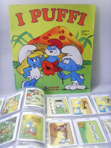 Puffi panini 1983 - puffi-panini, a
