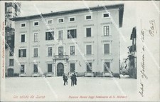 bc176 cartolina un saluto da lucca citta inizio 900