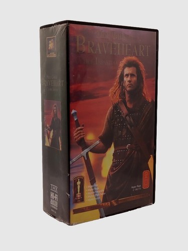 Box vhs braveheart - vhs, "braveheart