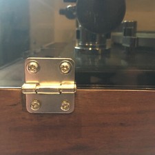 LENCO L75/B55 CERNIERE (COPPIA) CAPPA ANTIPOLVERE / COVER HINGES (PAIR) NO VITI