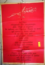 Manifesti 2 politici DC