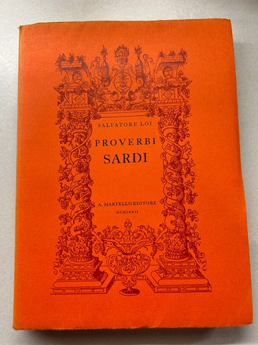 Libro proverbi sardi loi - libro,