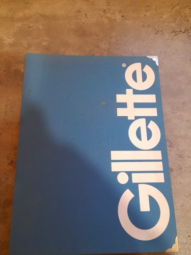 Gillette rasoi lamette album - gillette,