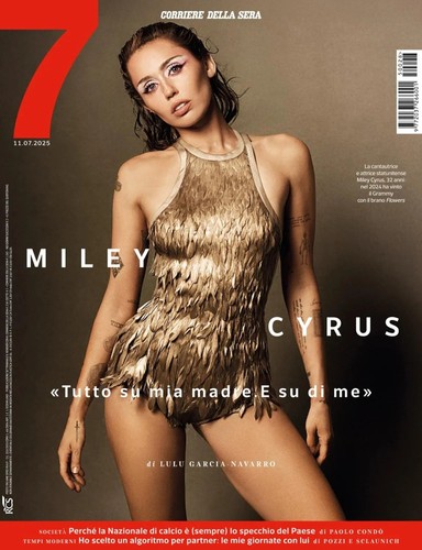 Miley cyrus corriere della - 7,