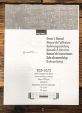 Rotel RCD-1072 Lettore CD