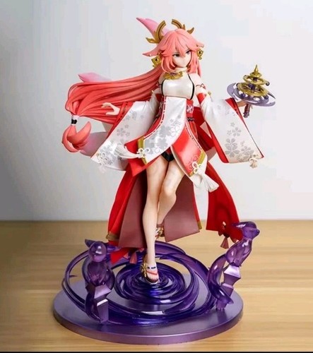 Yae miko genshin impact - miko, foxy