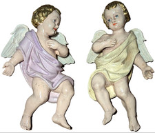 Coppia angeli barocchi 1750 - di,