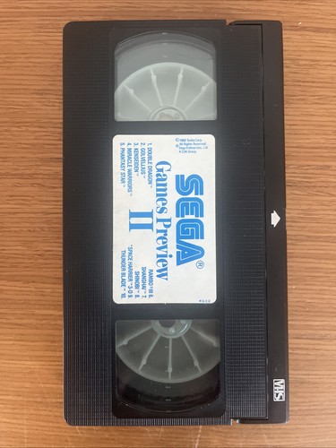 Sega master system demo vhs - system, 3