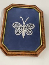 Quadro ottagonale radica - ottagonale, in