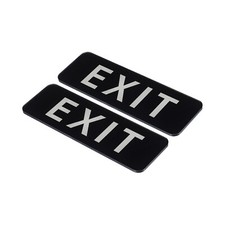 EXIT 2Set Acrylique 6x2"