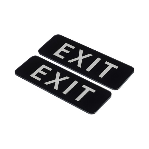 Exit 2set acrylique 6x2 - exit, 6x2"