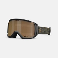 Occhiali da neve unisex Giro Revolt nuovi con etichette $130 tort silencer lenti mimetiche/vivide benzina