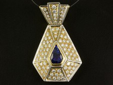 Bellissimo ciondolo zaffiro