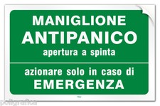 Cartello PVC adesivo