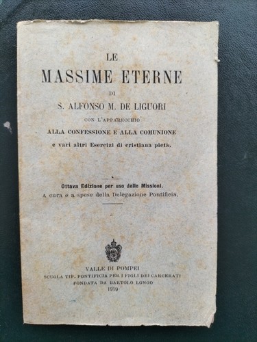 Alfonso liguori 1919 - liguori, 1919-