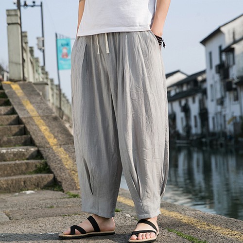 Uomo elastico vita pantaloni - elastico,