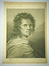 TAHITI OMAI 1774 JAMES COOK