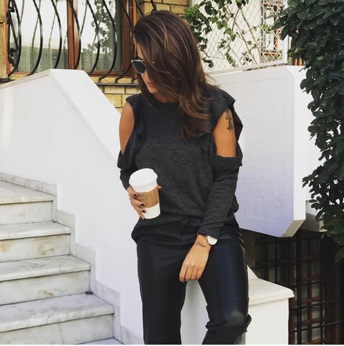 Zara grey jumper sweater - grey,