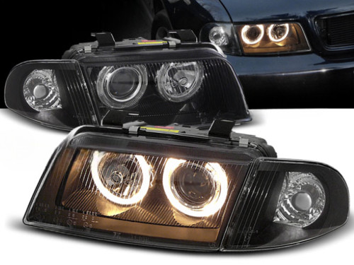 Coppia fari audi - a4, 94-98