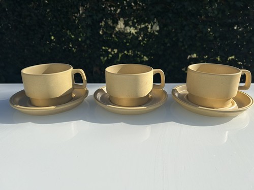 Set tre tazze gresline franco - tazze,