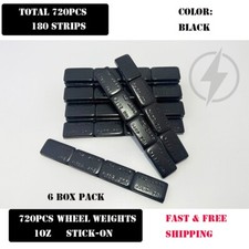 Box black wheel weights - 6,