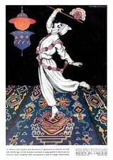 Advertisement 1924 linoleum - advertisement,