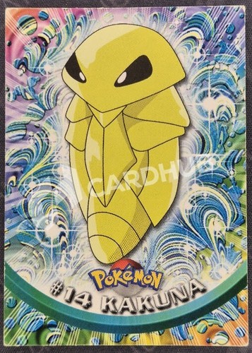 Carta pokemon topps kakuna - pokemon,