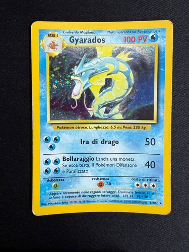 Pokemon gyarados 102 set - 6/102,