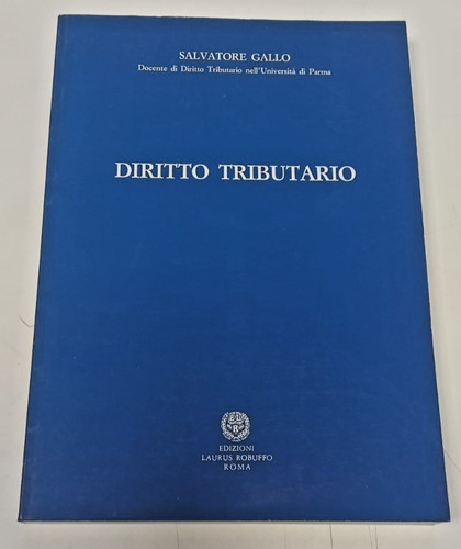 Diritto tributario salvatore - diritto,