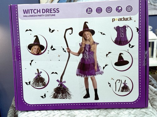 Costume strega viola