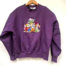 Felpa girocollo donna vintage