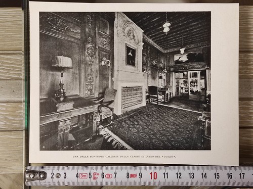 Antica foto 1923 interno