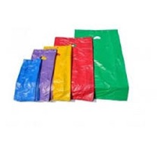 SHOPPERS BUSTE PLASTICA 10 KG 35 - 50 CM. MANICO CENTRALE BUSTE BOUTIQUE BIODEG.