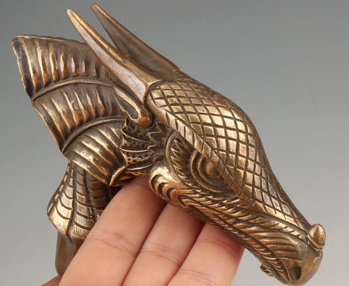 Retro bronze dinosaur dragon - bronze,
