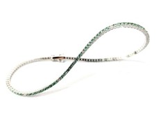 Bracciale modello tennis oro - bracciale,