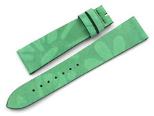 Orologi Cinturino Pelle Made in Italy Verde Scamosciato Top Quality Leather Band