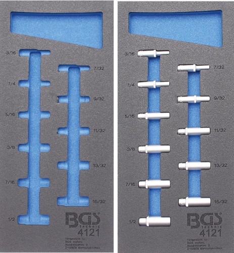 Dadi per utensili pollici - , 1/4"