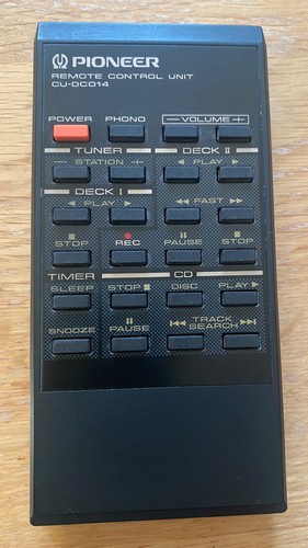 Pioneer dc014 telecomando - pioneer, cu-dc014