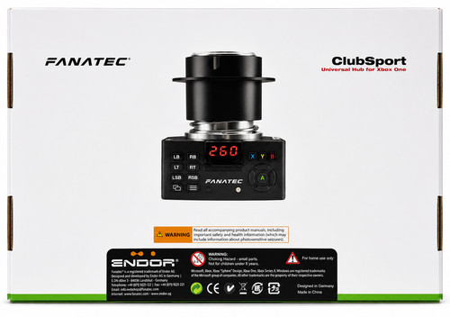 Fanatec clubsport volante hub - clubsport,
