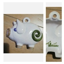 Formella ceramica thun maiale