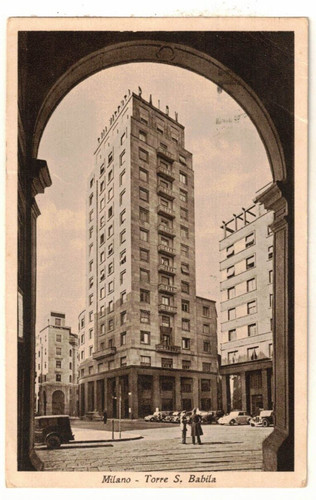 1920 veduta della torre di - 1920,