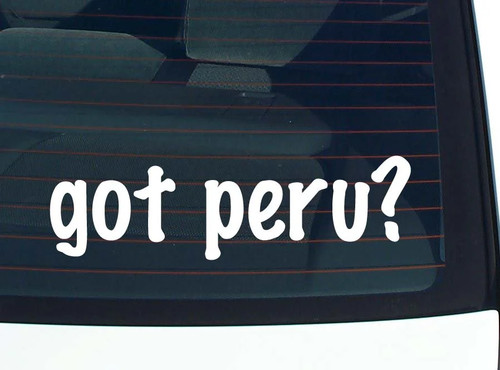 Got peru decalcomania - peru'?,