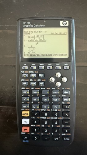 50g graphing calculator - hp,