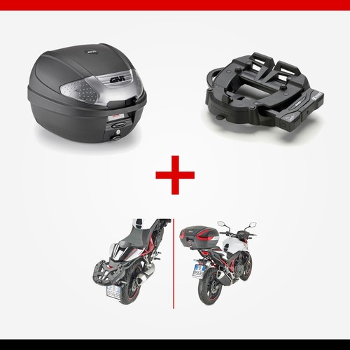 Kit givi e300nt2b bauletto - givi,