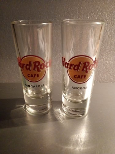 Hard rock cafe shot glasses - shot,