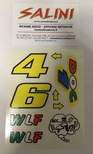 Adesivo kit valentino rossi - adesivo,
